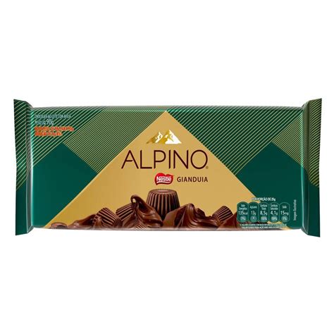 Comprar Barra de Chocolate Alpino Gianduia 90G Nestlé