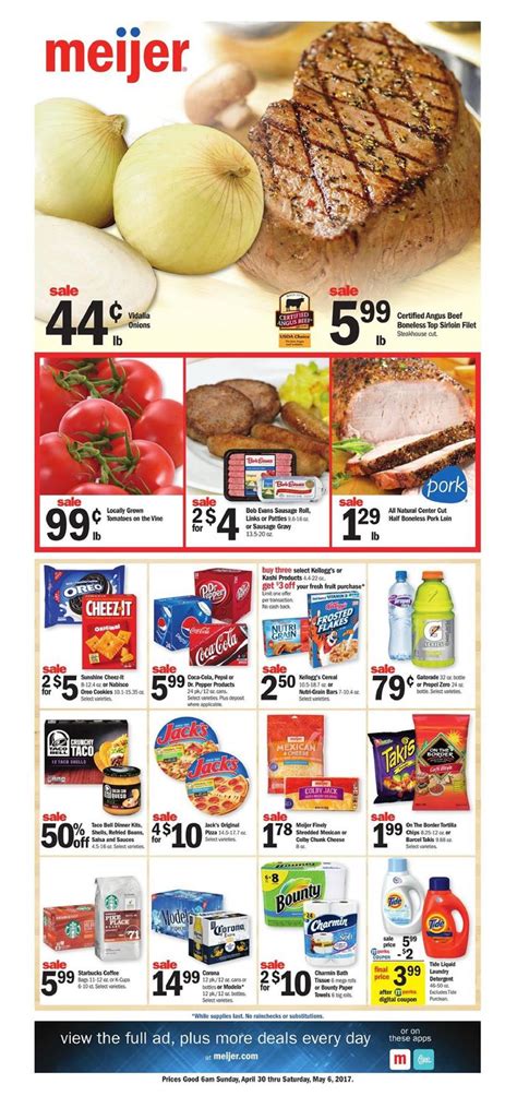 Meijer Weekly Ad Apr 30 - May 6 2017 - WeeklyAds2