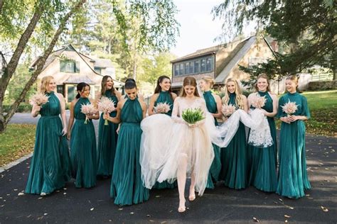 Jennifer Gates Shares 'Fairytale' Wedding Photo with Her Bridesmaids — Including Little Sister ...