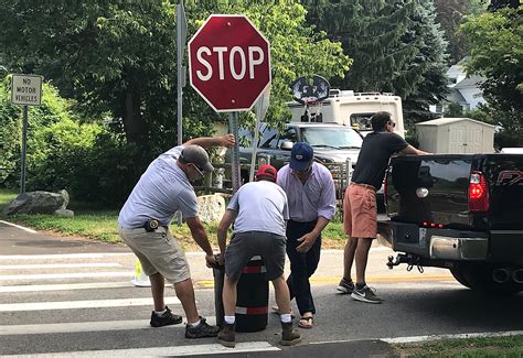 Video: Citizens install new safety measures at fatal bike path intersection | EastBayRI.com ...