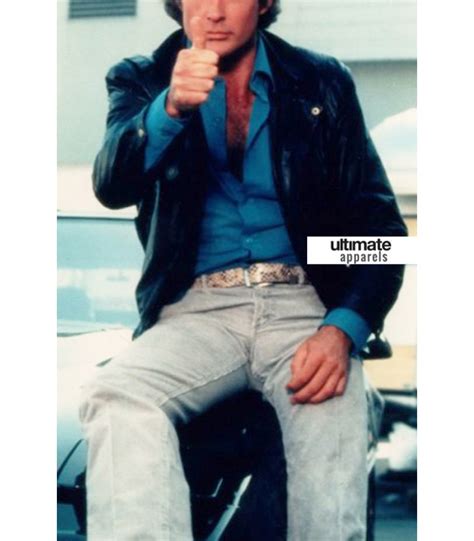 Knight Rider David Hasselhoff Black Jacket