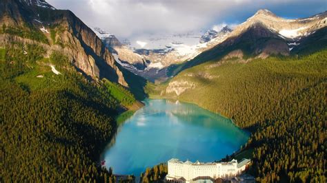 Above the Rocky Mountains - Banff in 4K Nature Relaxation™ Ambient Aerial Film + Music for ...