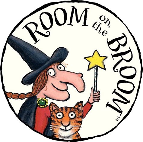 Room on the Broom Cut-out Characters : Playground Basics | Room on the broom, Broom, Halloween books