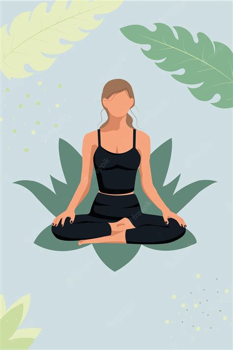 Premium Vector | Yoga vector illustration