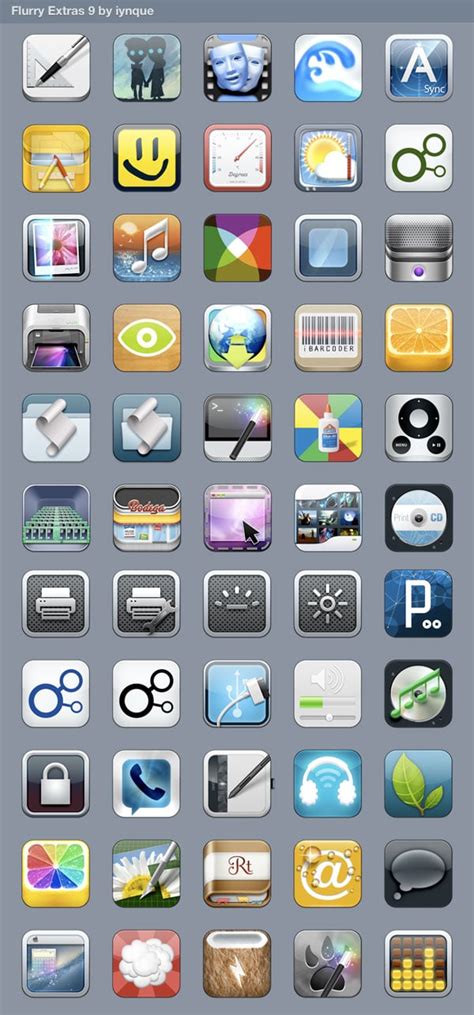 21+ IPhone App Icons Design