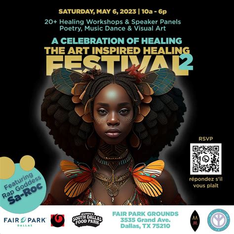 The 2nd Annual Art Inspired Healing Festival, South Dallas, 6 May 2023 | AllEvents.in