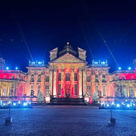 The Blenheim Palace Christmas Lights Trail by The Listed Home