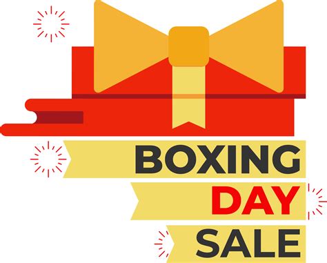 boxing day sale illustration 15437578 PNG