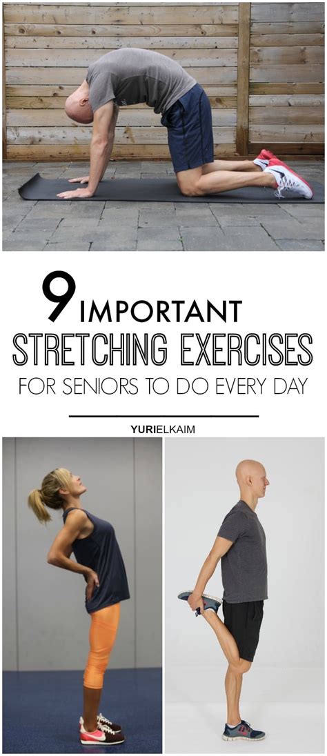 Printable Stretching Exercises For Seniors