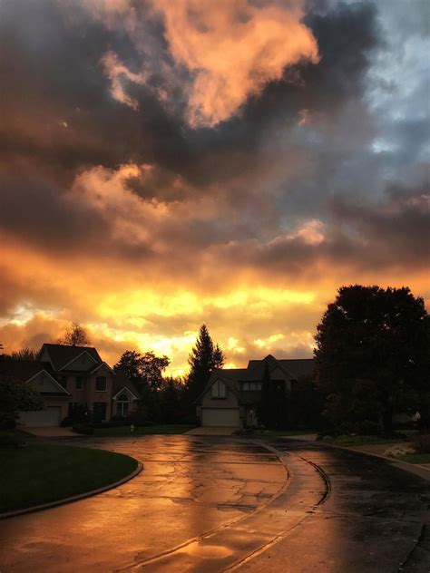 Everlasting - October sunrise sky in Dayton Ohio by Jim Crotty ...