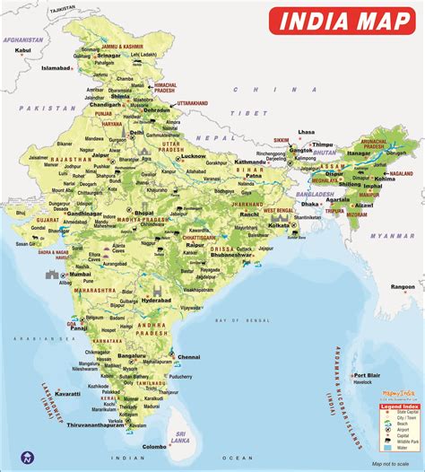 India map India World Map, India Map, Delhi Map, Delhi Tourism, Airport ...