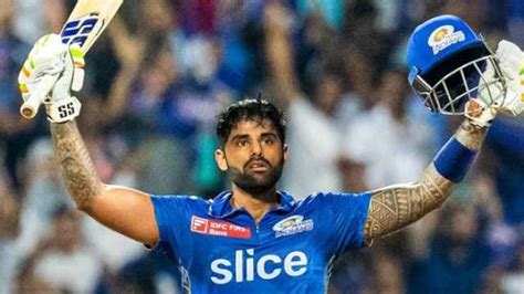 Mumbai indians Batter Suryakumar Yadav scores maiden IPL century against Gujarat Titans - IPL ...