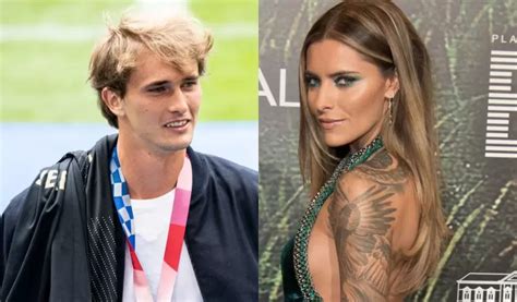 Alexander Zverev dating German celebrity model Sophia Thomalla