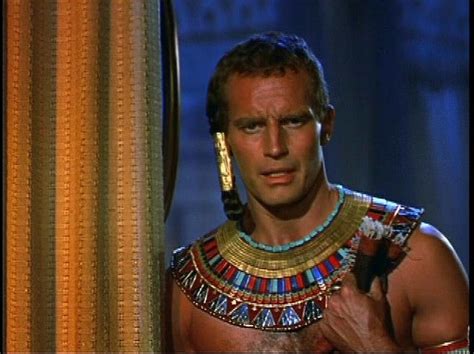 Charlton Heston | The 10 commandments movie, Moses movie, Charlton