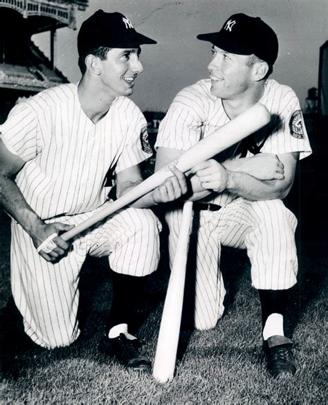 Billy Martin & Mickey Mantle Prepare For The 1952 World Series