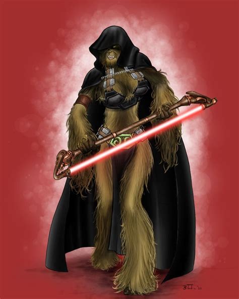 Jedi Wookiee by T-Turner on deviantART | Star wars characters poster ...