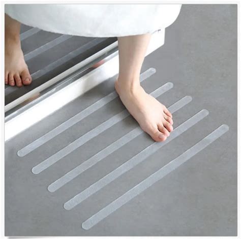 12Pcs/6pcs Anti Slip Bath Grip Stickers Non Slip Shower Strips Flooring ...