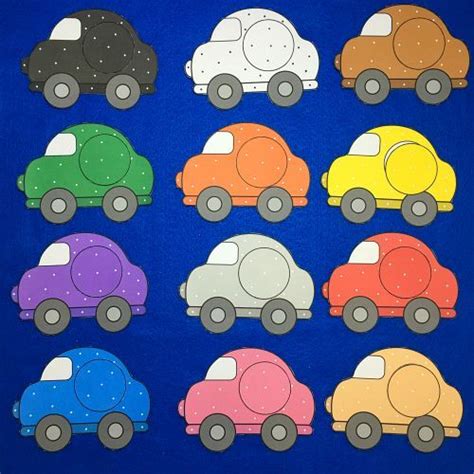 car color match for toddlers and preschool | Cars preschool, Preschool colors, Color matching ...