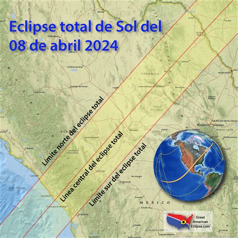 Total Solar Eclipse of 2024: Here Are Maps of the 'Path of Totality ...