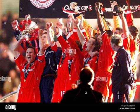 SOCCER Carling Cup Final Stock Photo - Alamy