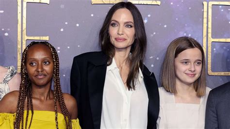 Angelina Jolie enjoys rare outing with daughter Vivienne at 'Dear Evan Hansen' - Good Morning ...