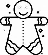 Gingerbread Baby Coloring Page sketch template