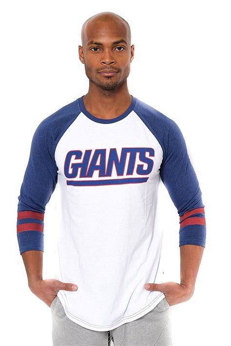 Ultra Game NFL Mens Raglan Baseball 3/4 Long Sleeve T-Shirt | Long ...