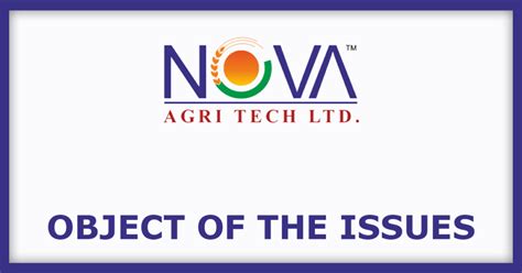 Nova AgriTech IPO Dates, Price, GMP, Review - IPOHUB