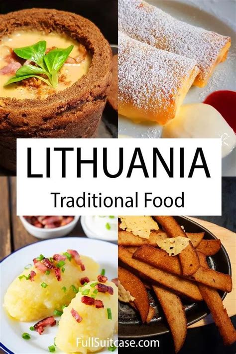 Lithuanian Food: 14+ BEST Traditional Dishes to Try (+Local’s Tips)