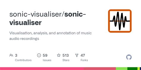 GitHub - sonic-visualiser/sonic-visualiser: Visualisation, analysis, and annotation of music ...