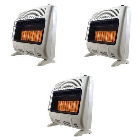 Mr. Heater 30000 BTU Vent Free Radiant Propane Indoor/Outdoor Heater (3 ...