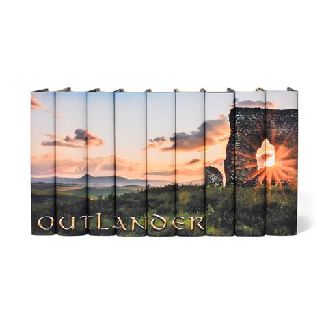 Outlander Complete Series with Custom Juniper Books Jackets