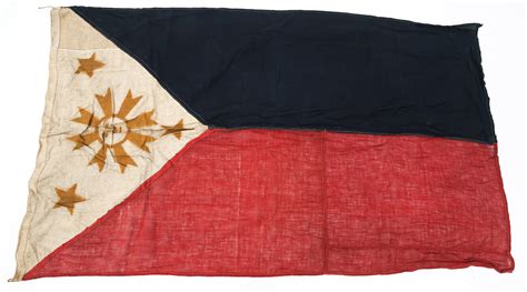 First Pattern Philippines Battle Flag Surrendered To US Army Captures ...