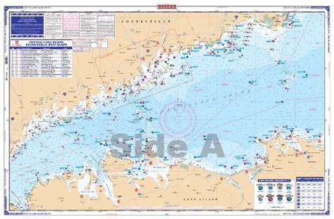 Waterproof Charts - Central Long Island Sound Coastal Fishing