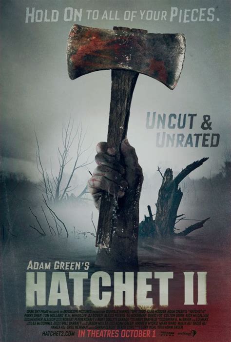 HATCHET 2 Official Movie Poster Revealed - Movies At Midnight