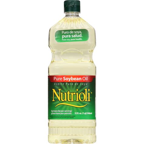 Nutrioli Pure Soybean Oil, 32 fl oz - Walmart.com - Walmart.com