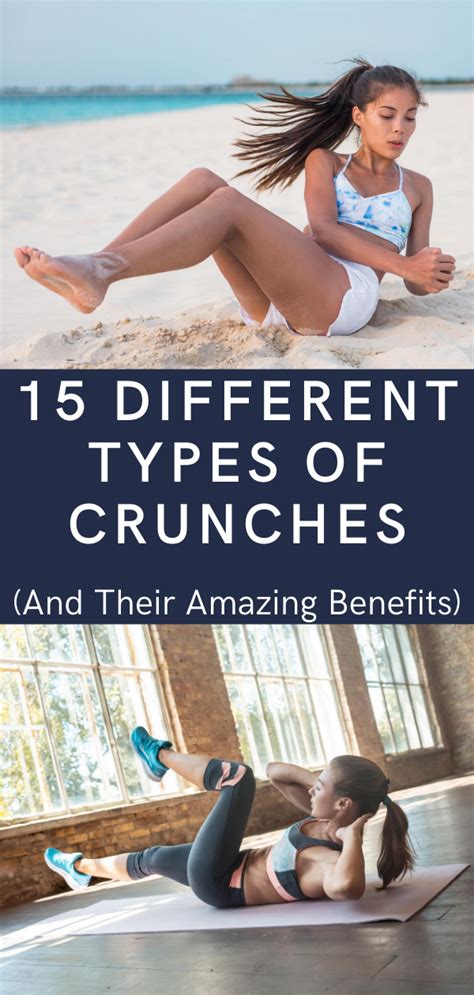 15 Different Types of Crunches in 2020 | Types of crunches, Flat abs workout, Popular workouts