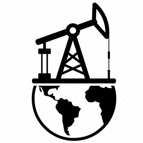 Earth, extraction, fossil, fuel, globe, oil, petroleum icon - Download ...