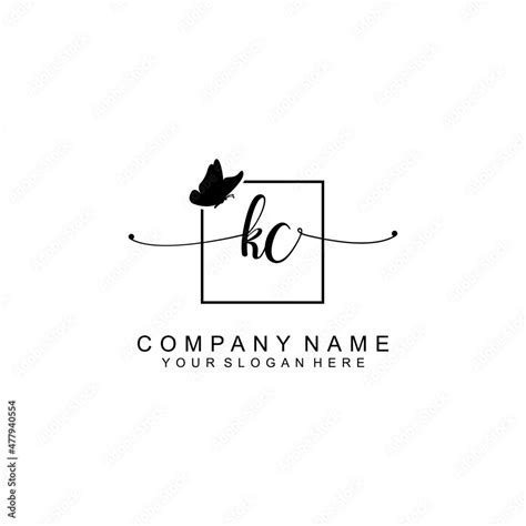 KC initial Luxury logo design collection Stock Vector | Adobe Stock