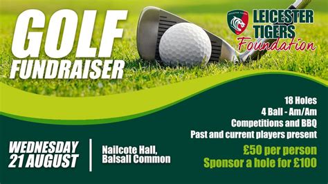 Take on Tigers stars at Foundation Golf Day | Leicester Tigers