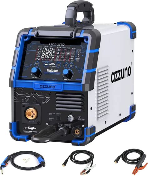 AZZUNO Aluminum 250Amp MIG Welder Review - best stud welders