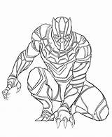Black Panther Coloring Pages Free Printable sketch template