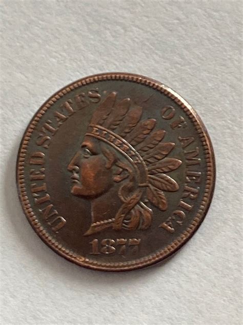 Uncirculated 1877 Indian Head Penny Cent Reproduction - Etsy