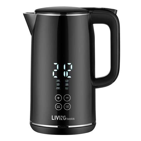 1.7L Smart Temp Digital Electric Kettle,1500W Hot Water Kettle With ...