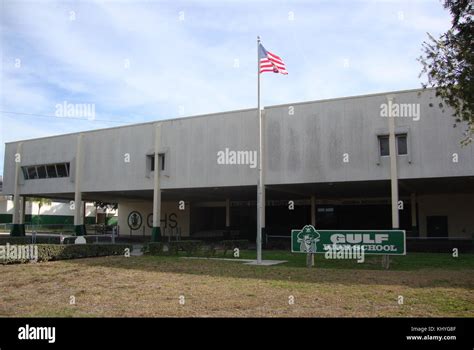 Gulf High School 2 Stock Photo - Alamy