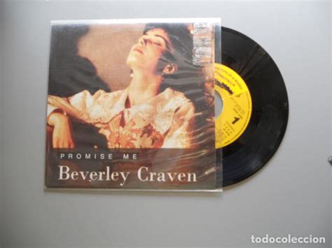 beverley craven ‎– promise me single 1991 promo - Comprar Discos Singles Vinilos de música Pop ...