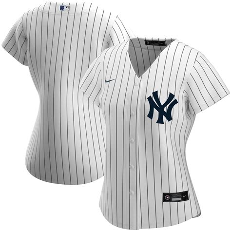 Women's New York Yankees Nike White Home Replica Team - Jersey