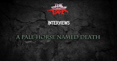 Interview: Sal Abruscato of A Pale Horse Named Death : The Razor's Edge