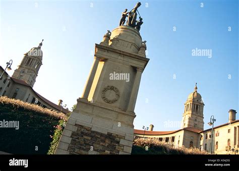 The South African Parliament building in Pretoria South Africa Stock ...