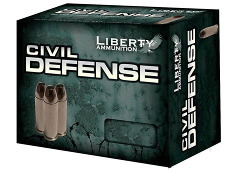 Liberty 9mm +P 50 gr HP Civil Defense 20/Box | Sportsman's Outdoor Superstore